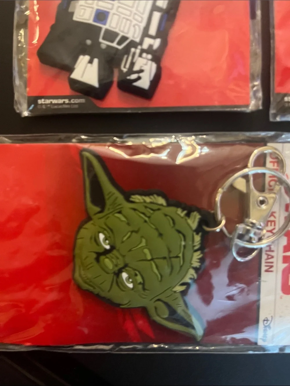 4 pc Star Wars Brand New Keychain set